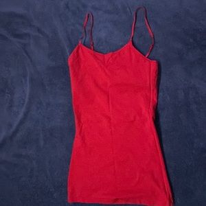 Small red women’s tank top